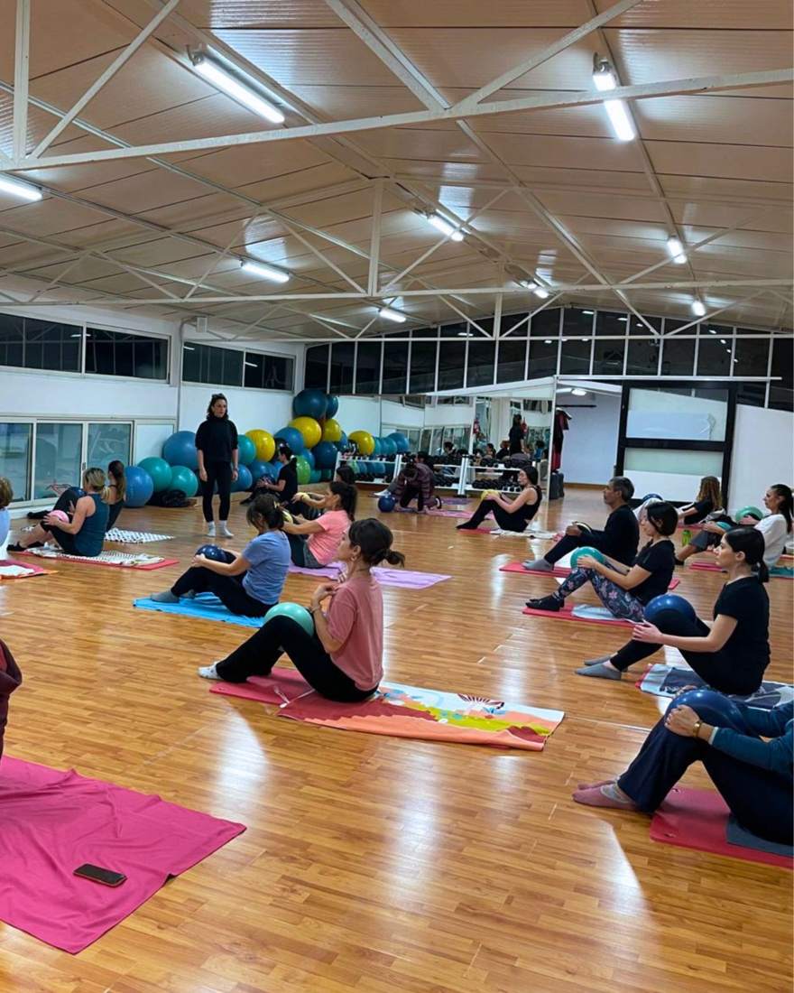 Sala corsi wellness della Revolution Gym Bacoli